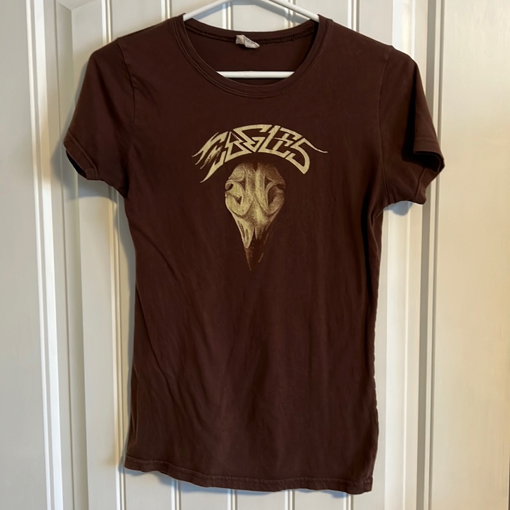 Slim Fit Eagles Band Tee